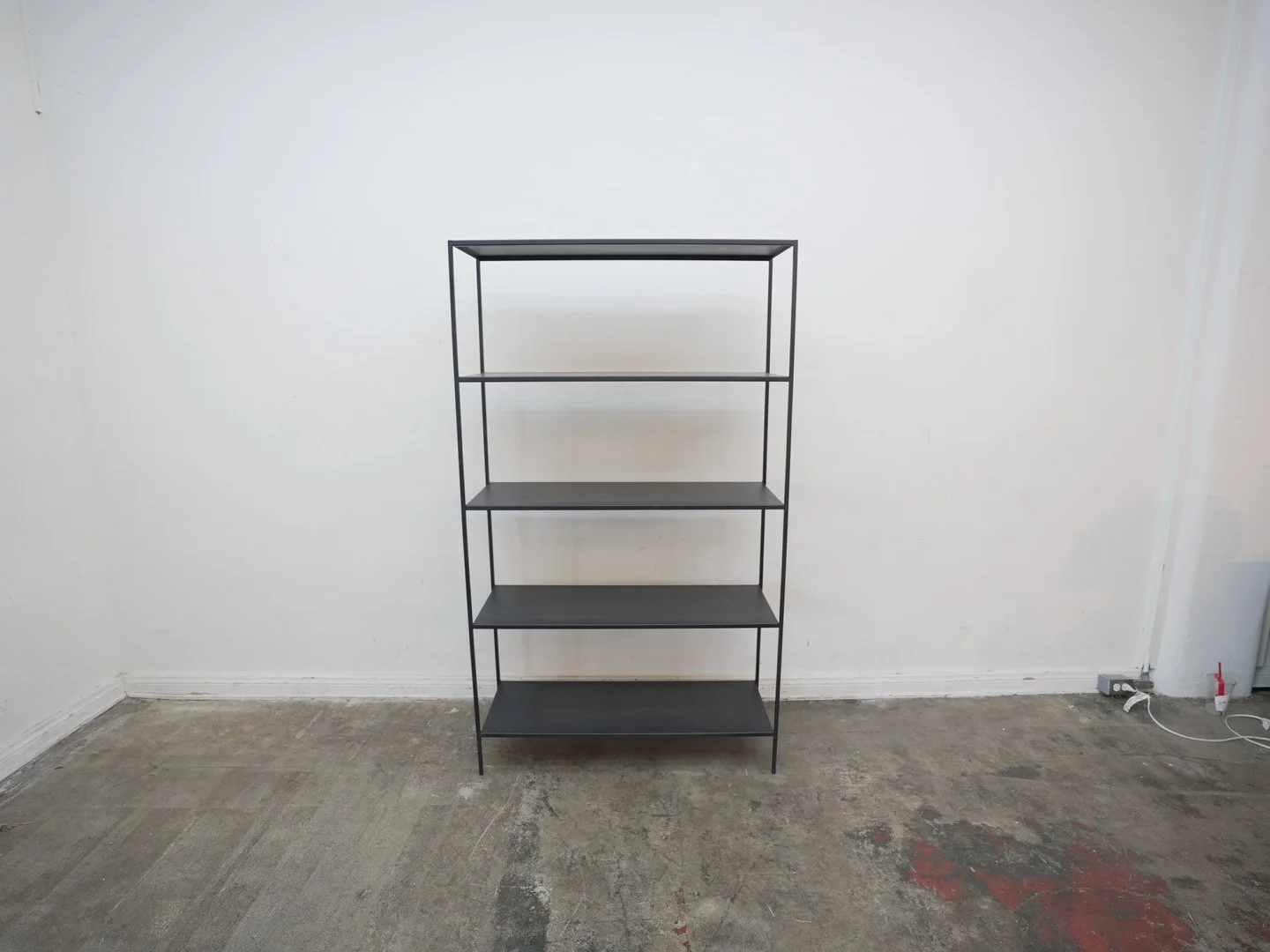 Room & Board Modern Slim Steel Bookcase
