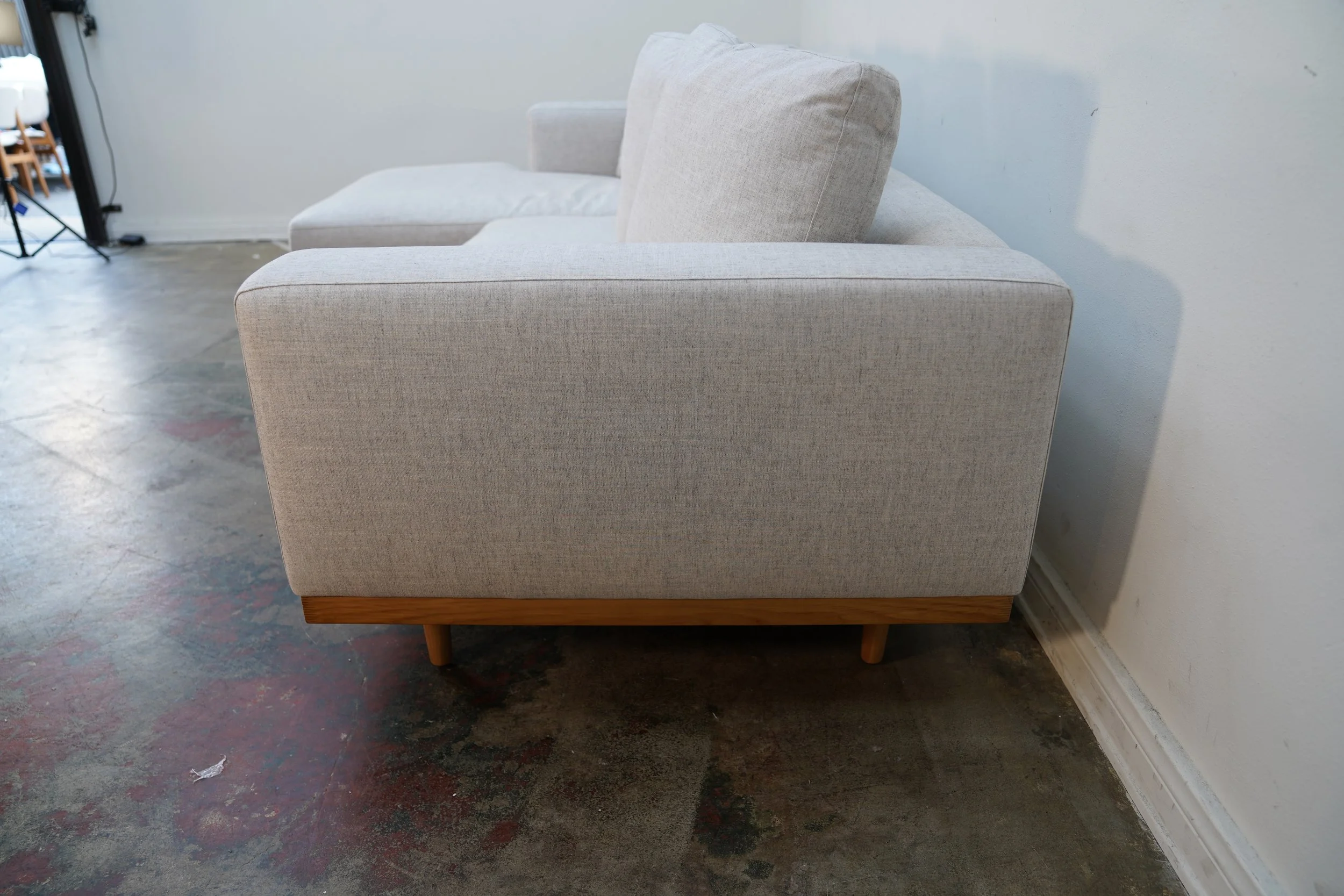 Interior Define Sloan Chaise Sectional — Rebound Furniture & Decor