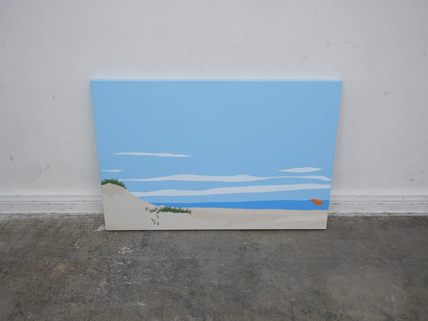 Beach Painting by Augzulo