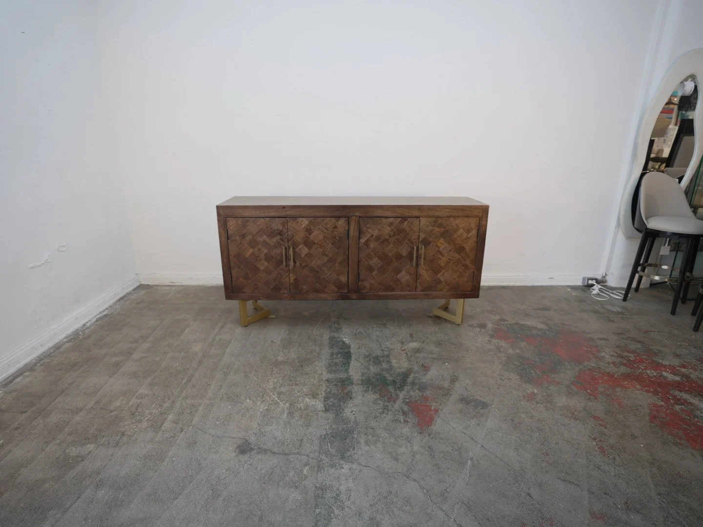 Classic Home Kade Mango Wood Brown Sideboard