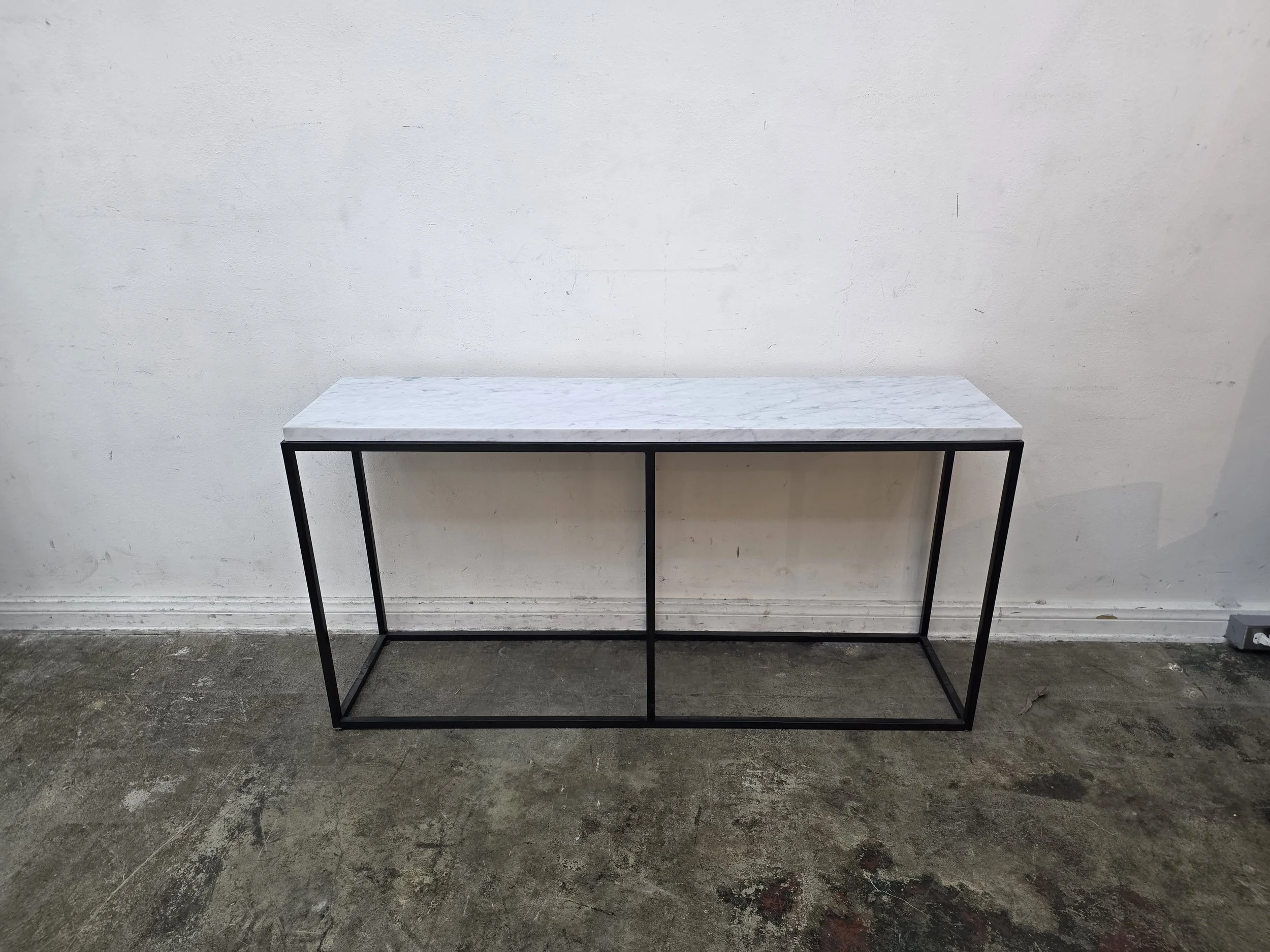 Restoration Hardware Nicholas Marble Console Table
