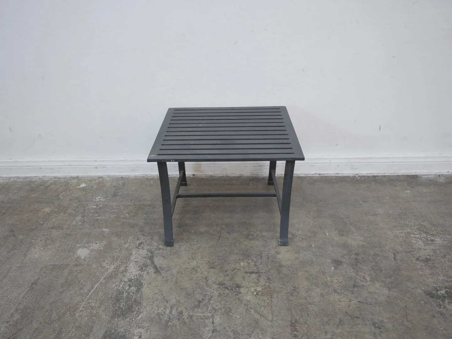 Restoration Hardware Metal Side Table
