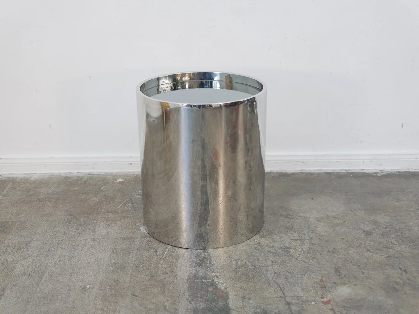 Jonathan Adler Alphaville Chrome Side Table