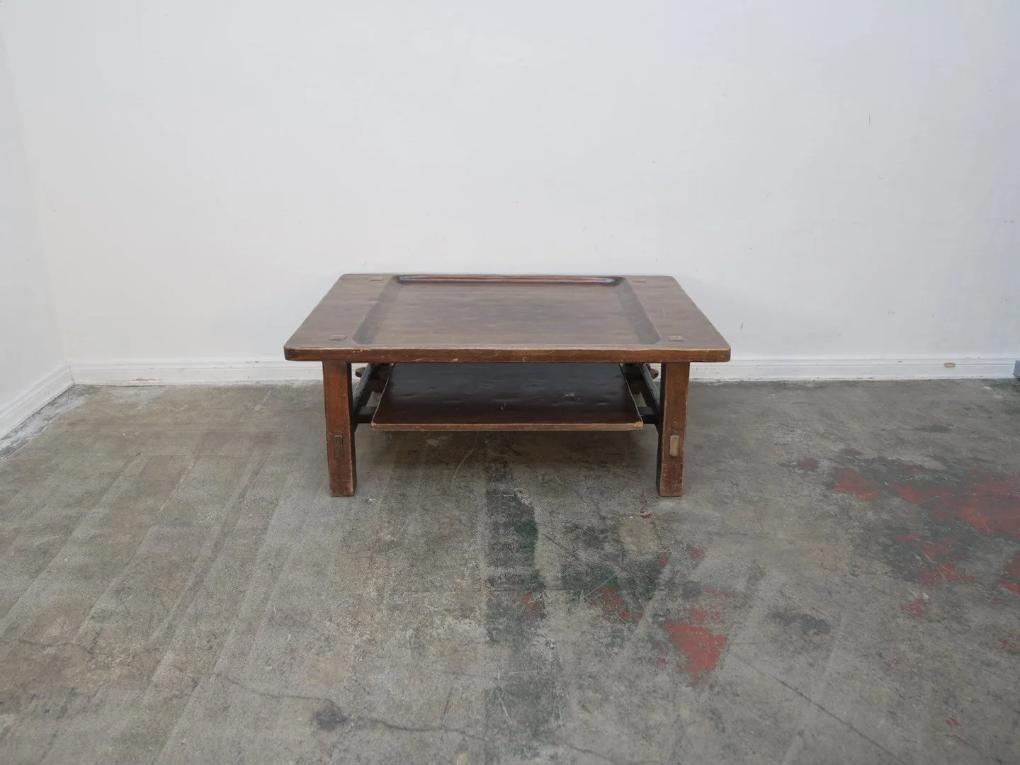 South Cone Trading Company Wood Tray Coffee Table