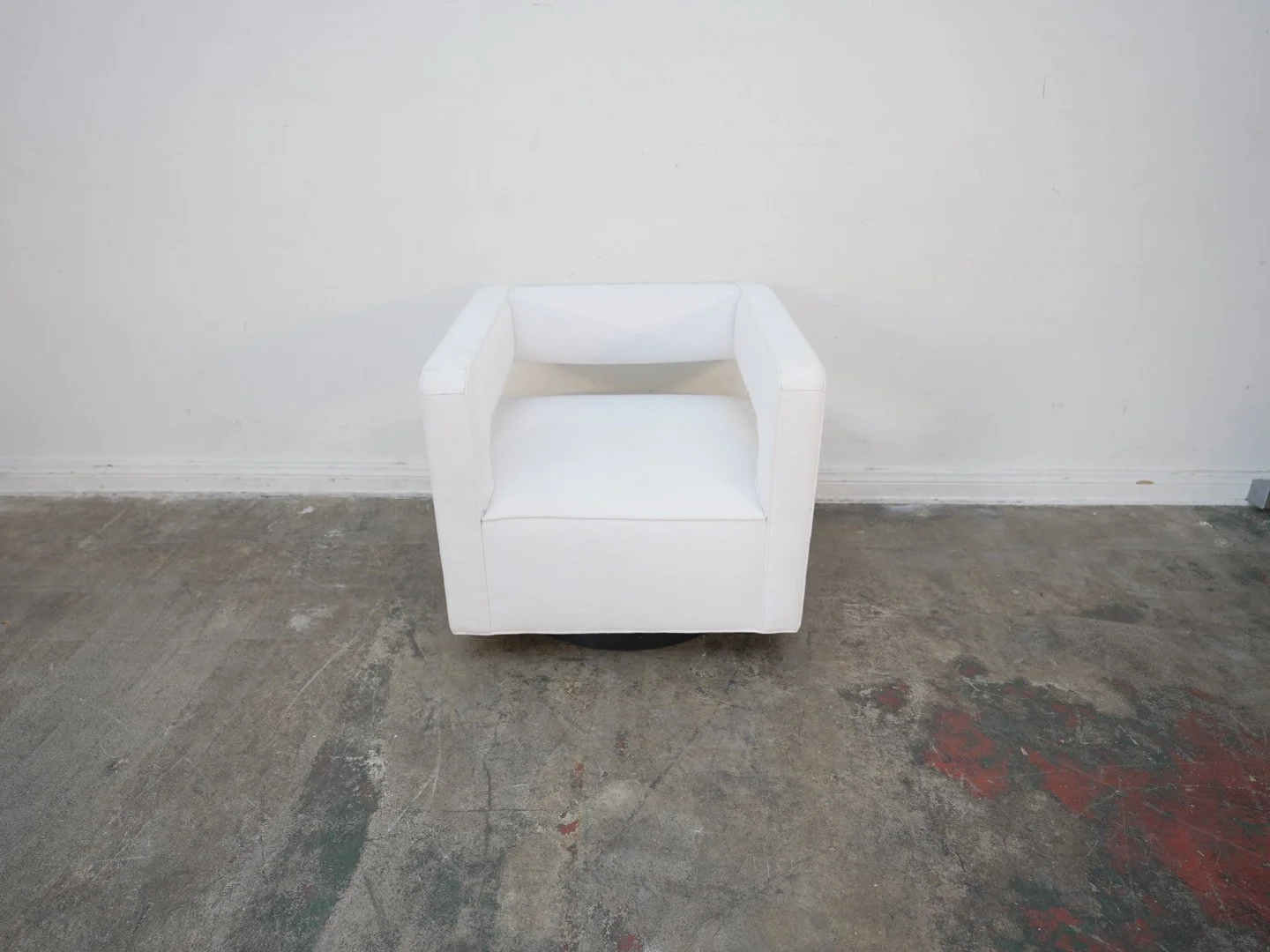 Restoration Hardware Drew Swivel Chair