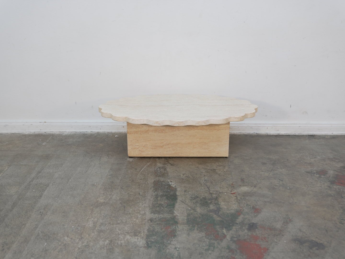 Scalloped Indoor / Outdoor Coffee Table