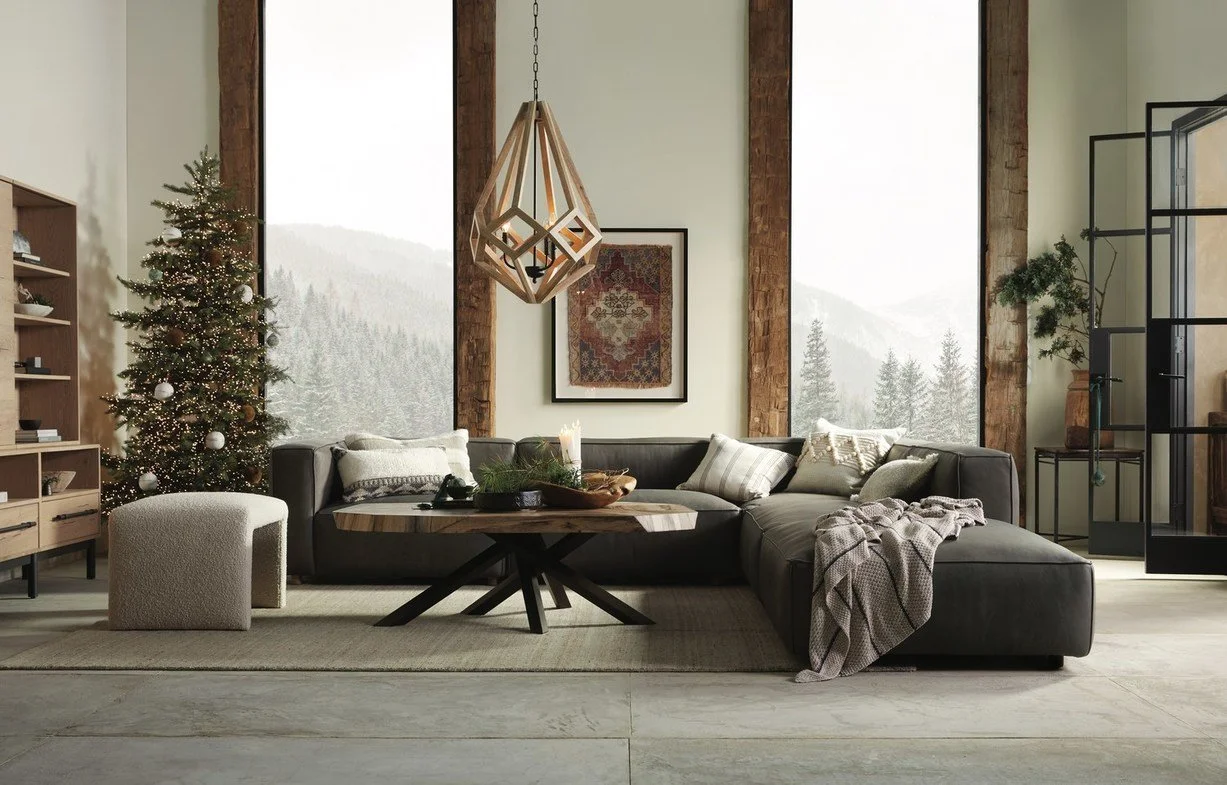 Arhaus Sofa chairs and coffee Tables at Rebound Furniture in Woodland Hills