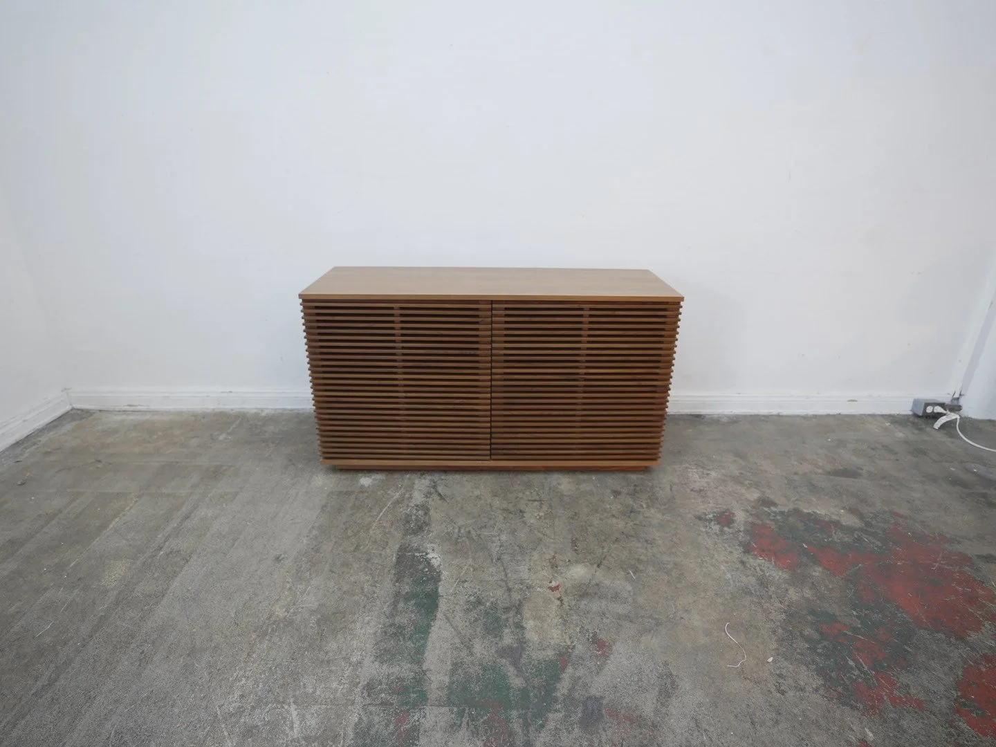 Line Cabinet in Walnut by Grafunkt Folks As-Is