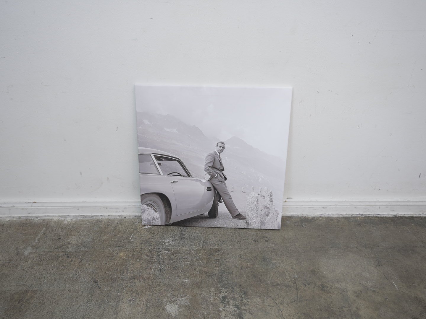 James Bond Aston Martin DB5 Canvas Art