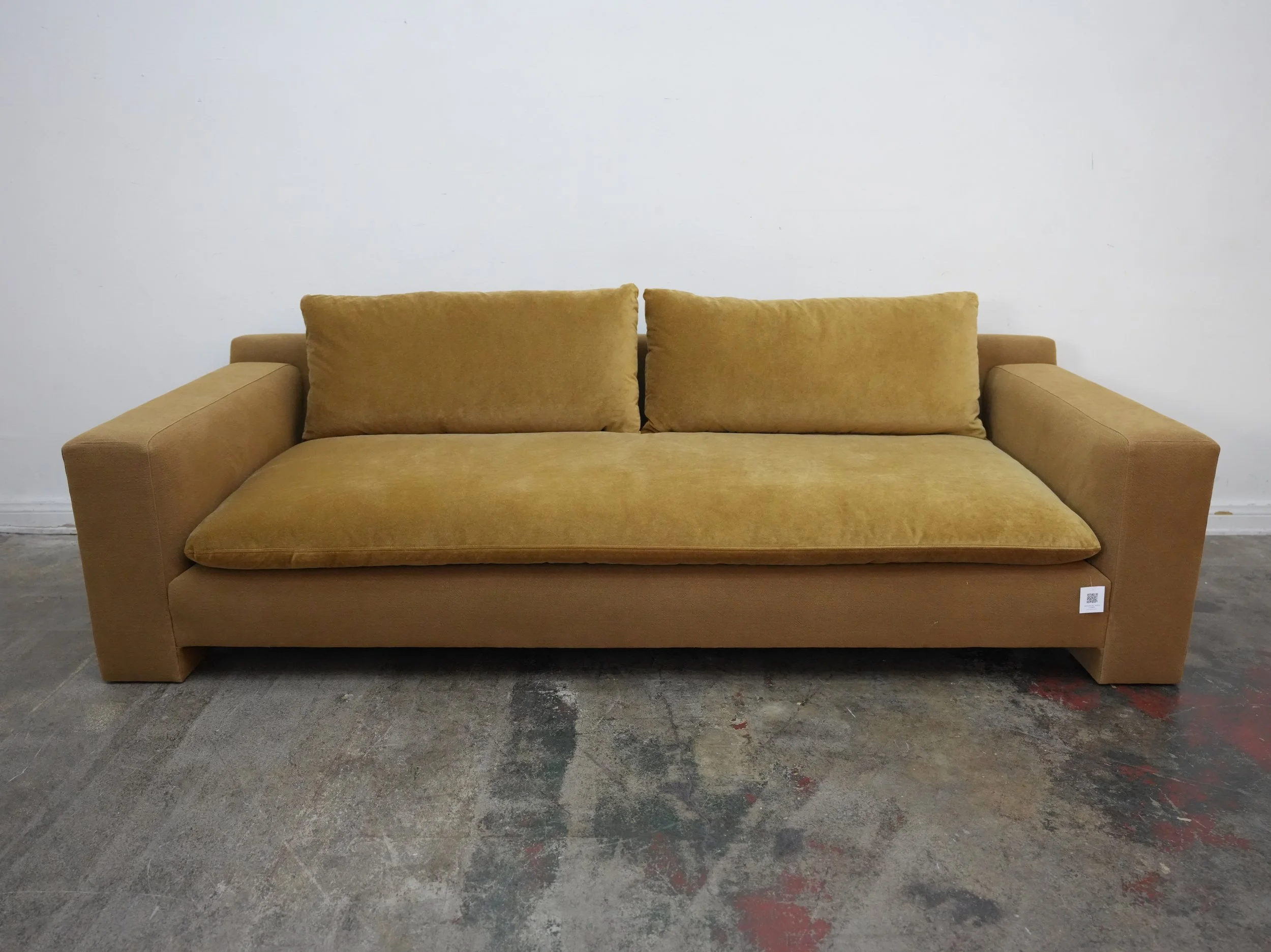 Caracole Devon 98" Sofa Camel