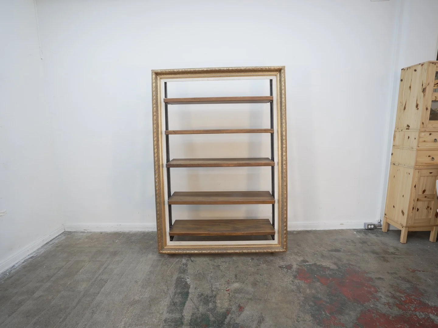 Large Picture Frame Shelf Unit