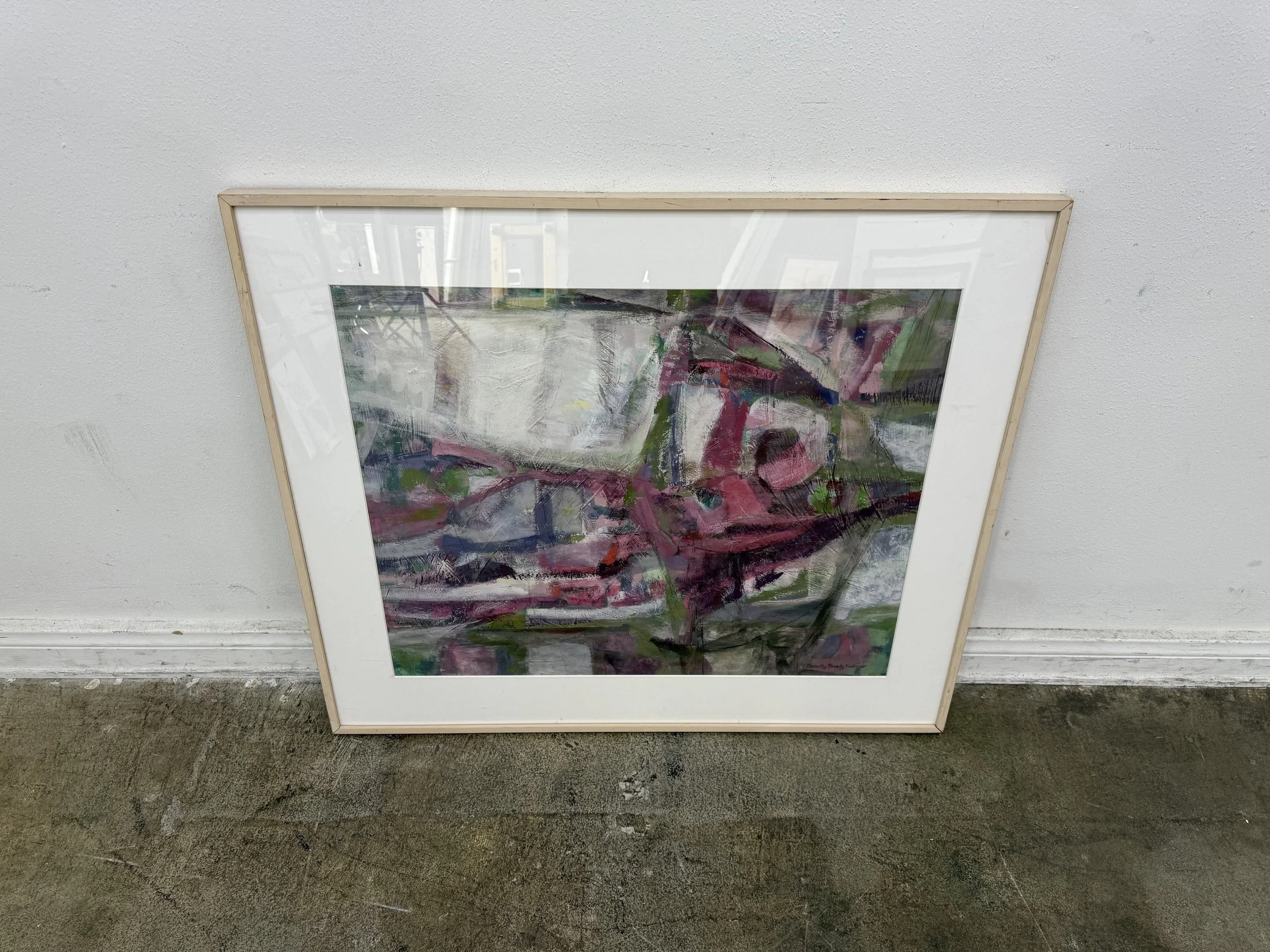 Purple Flowers ArtWork by Kushner Dorothy