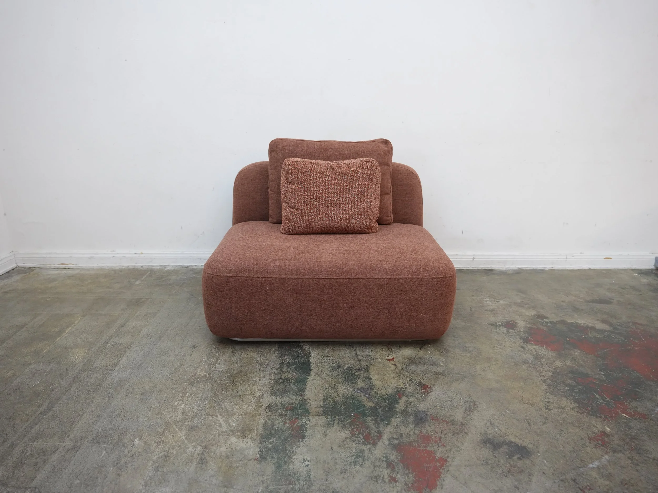 Caracole Sasso Armless Chair - Saffron