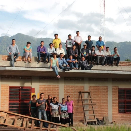 radiovolunteersonroofofstation.jpg