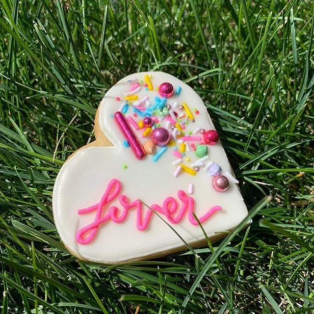 After taking a little break I&rsquo;m back and I can&rsquo;t wait to show you some of the things I&rsquo;ve been working on! Until then check out these @taylorswift inspired cookies I whipped this weekend cause I can&rsquo;t stop listening to Lover! 