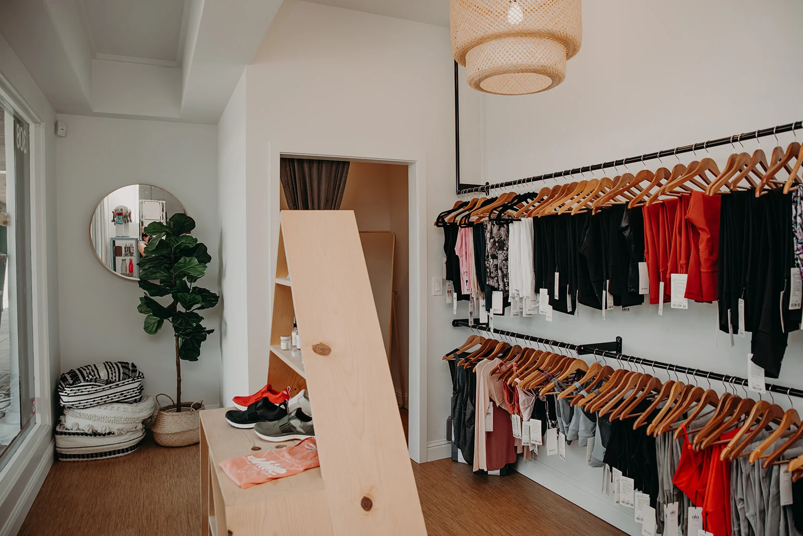 Lululemon, Alo, Tiem, tons of beauty products, swag and other major brands sold in our boutique store!