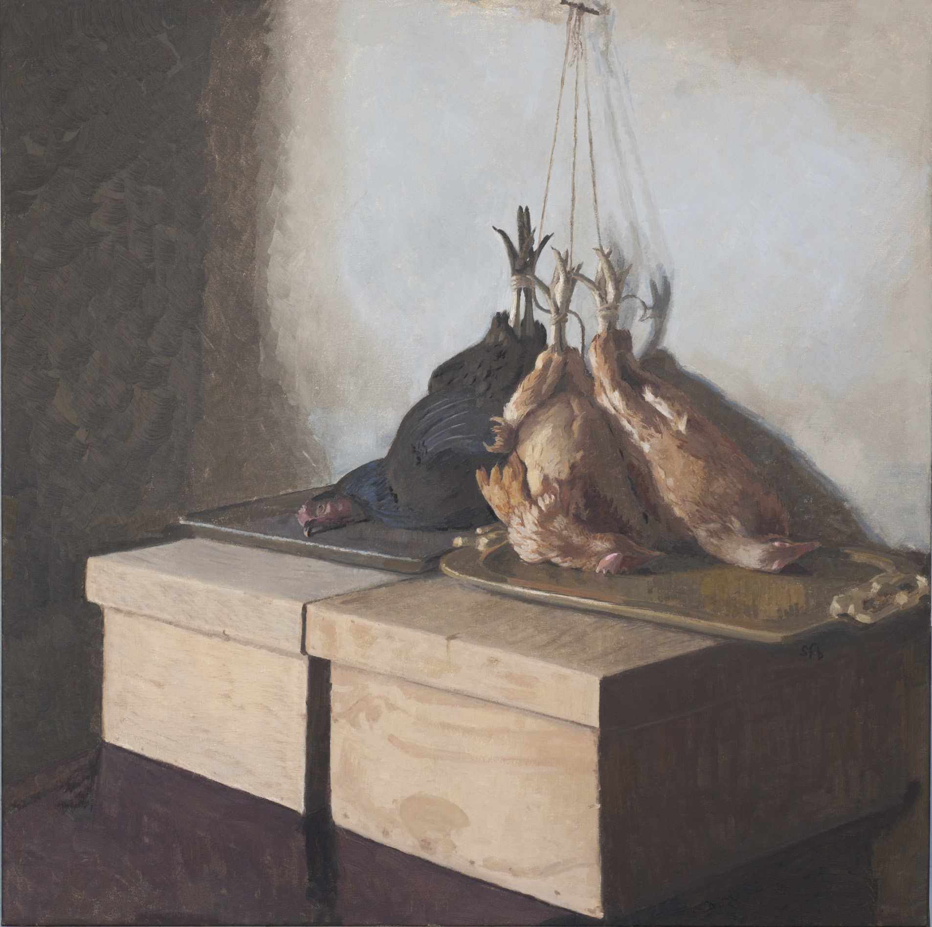 Still Life with Chickens