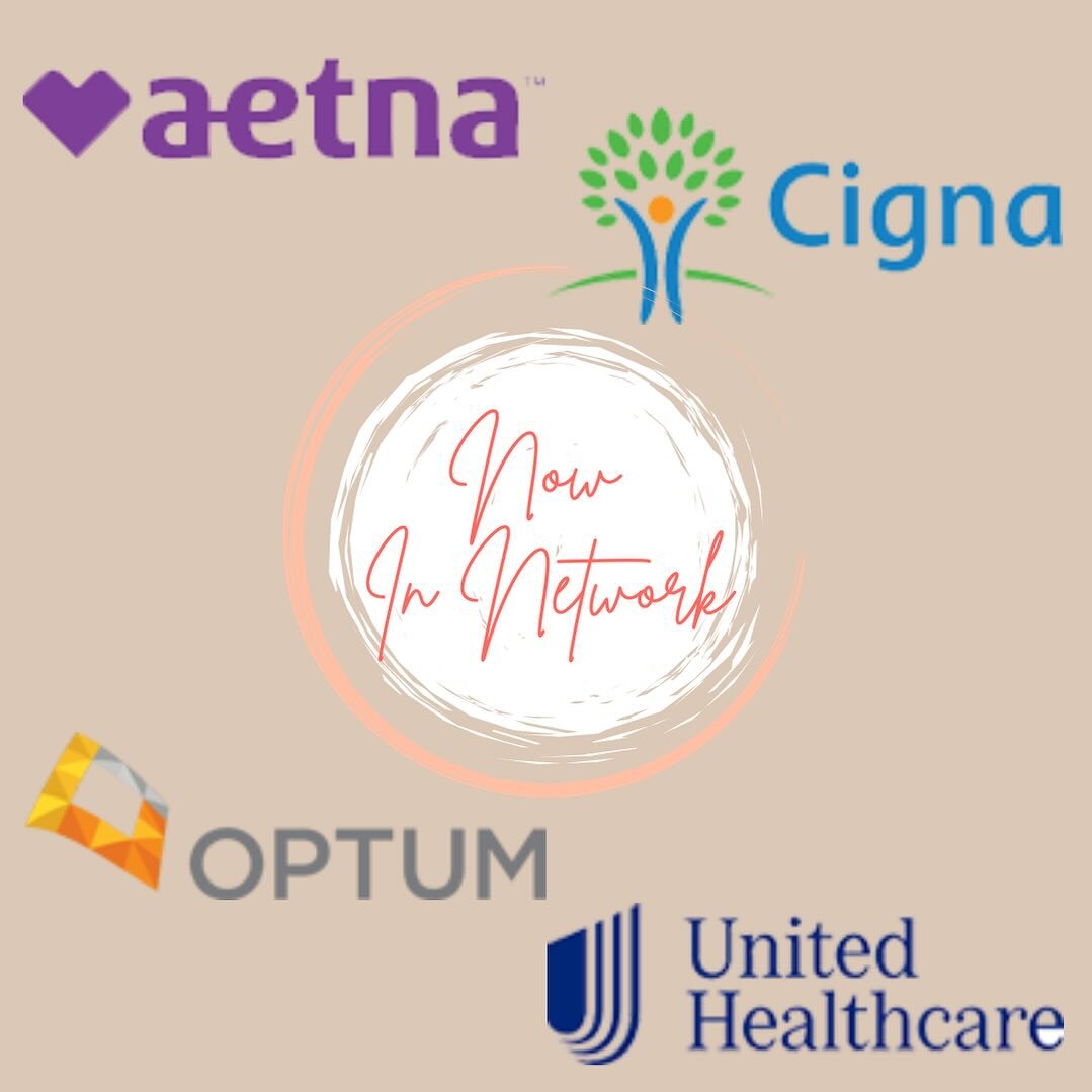 thanks to @withalma I am so glad to share that I am officially an in network provider with Aetna, Cigna, Optum, and UHC plans! As a social worker it&rsquo;s always been important to create accessibility and I am excited to expand my practice in this 