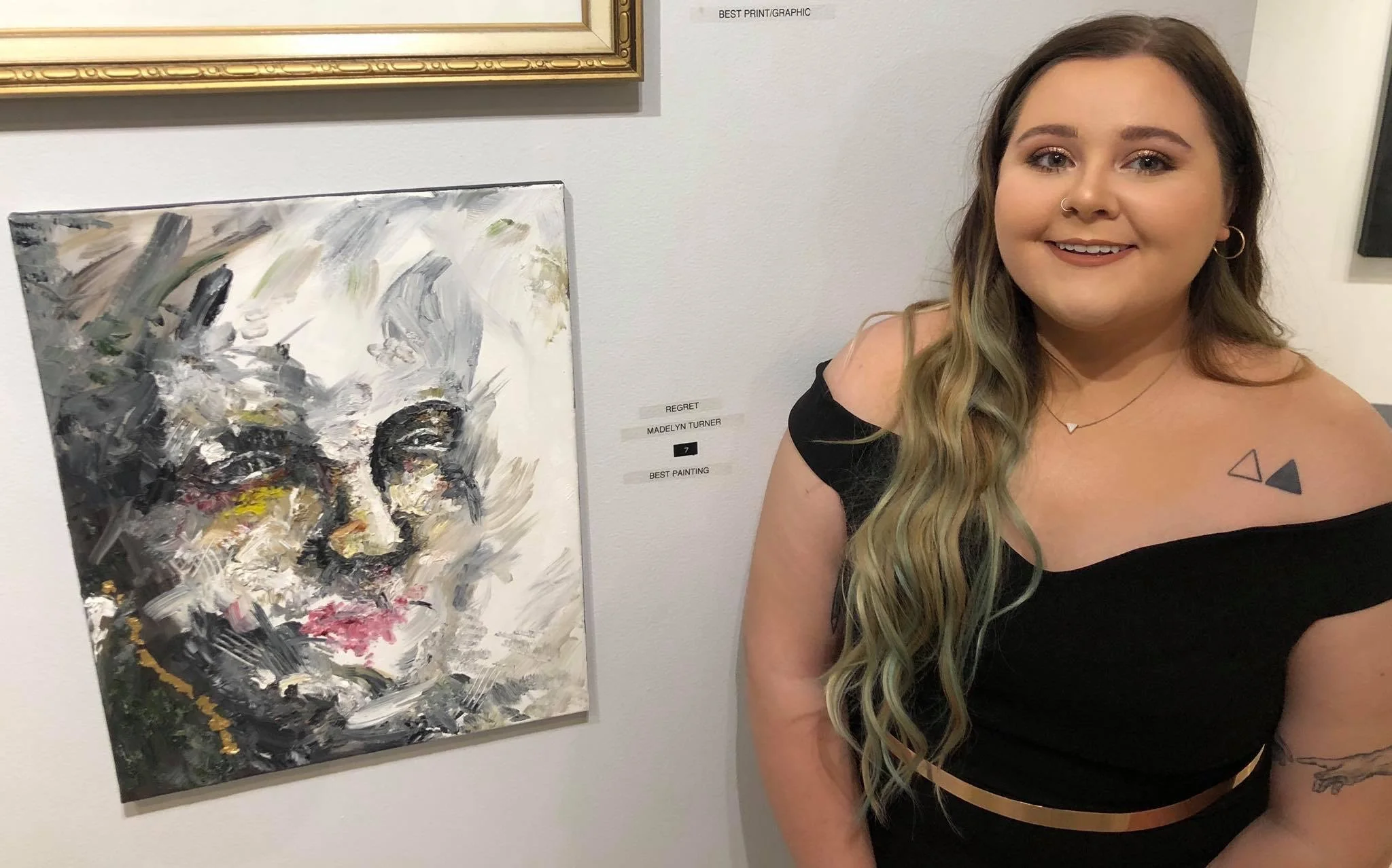 One of my favorite pieces. It was purchased to a private collection from this show. It was hard to part with, but has a great home!