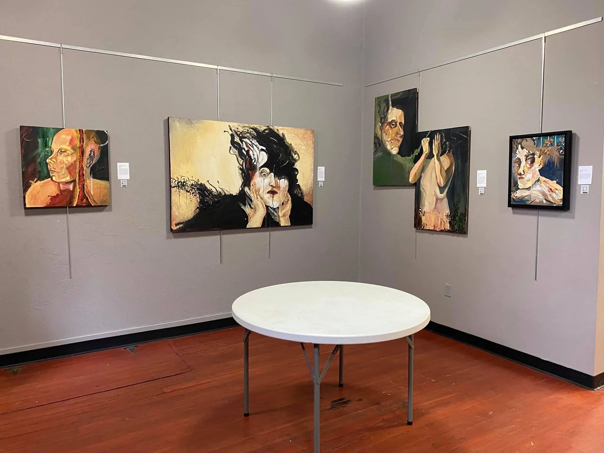 To view the pieces in this picture, please click on the title names below:  No Longer HereWorst Parts of MeDissociatedThank You