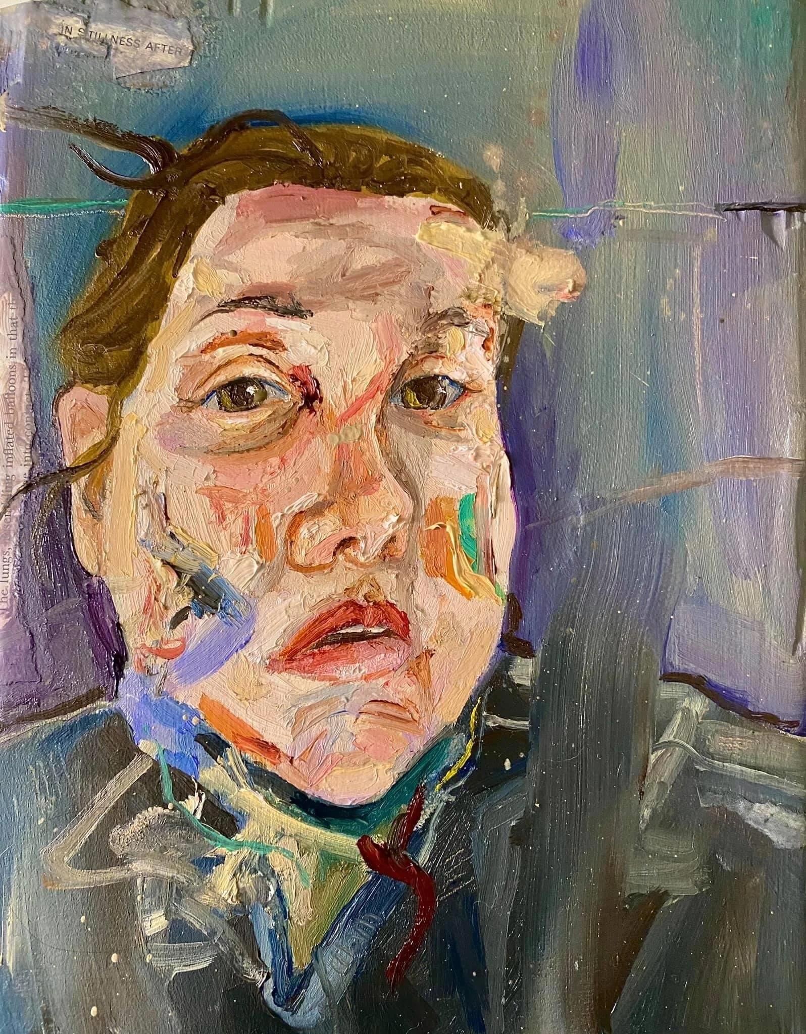 Class assignment painted from observation, 7.5x9.5”, oil on wood panel.