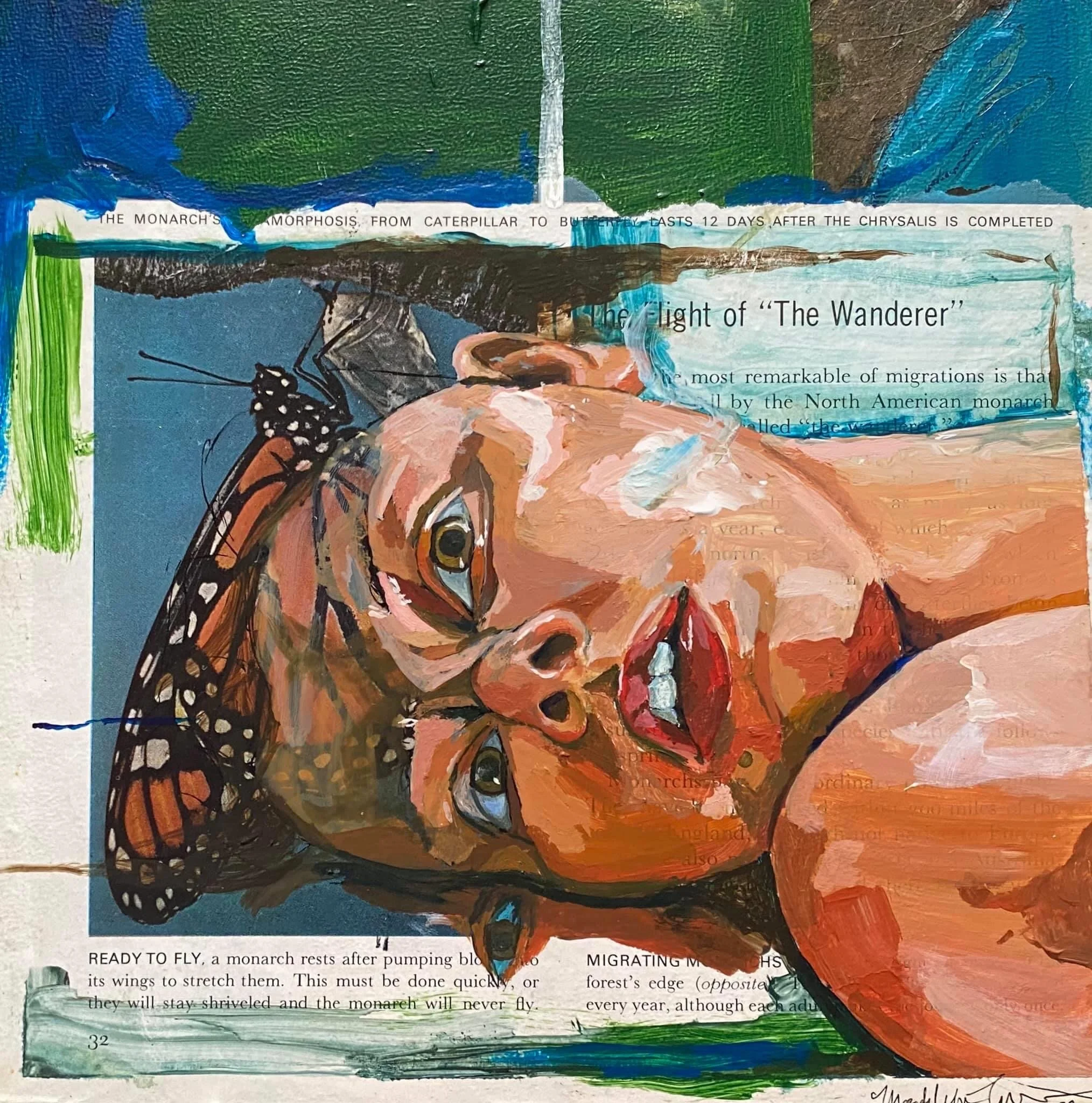 Class assignment painted from observation, 7x8”, oil paint.