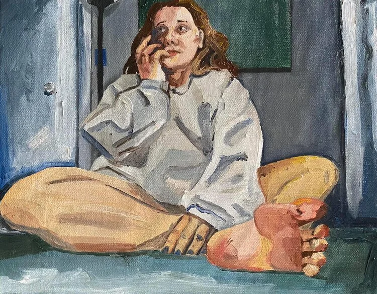 12x16”, oil paint, painted from observation.