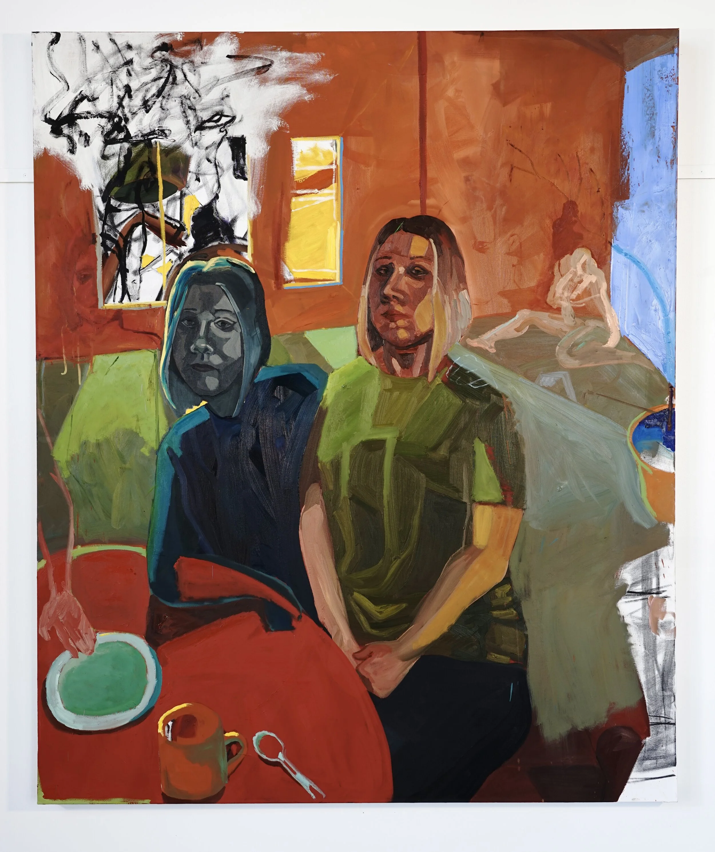 72x60”, oil paint.