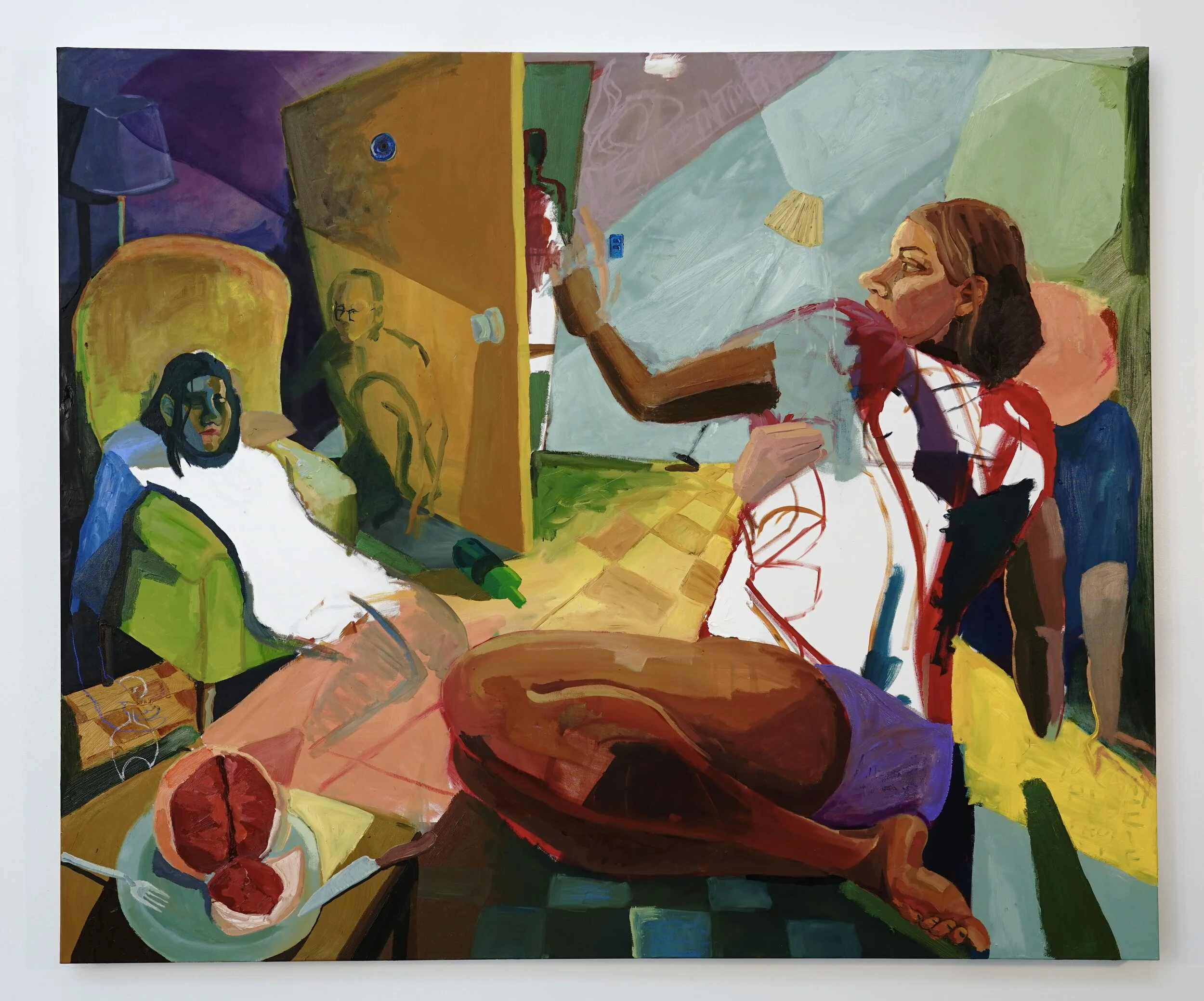 60x72”, oil paint.