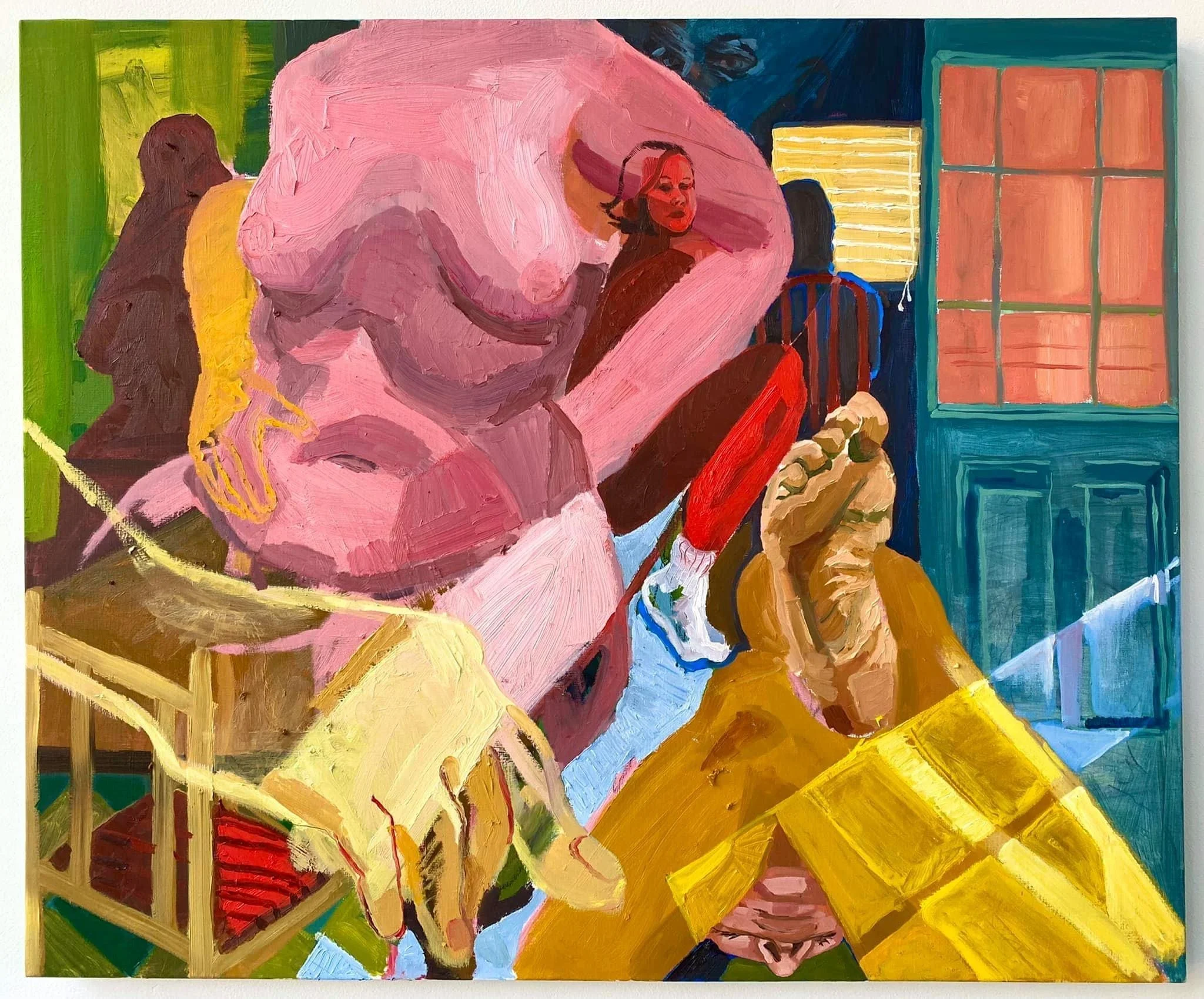   The Feeling of Touch  | oil paint on canvas | 30x40 in | 2021 