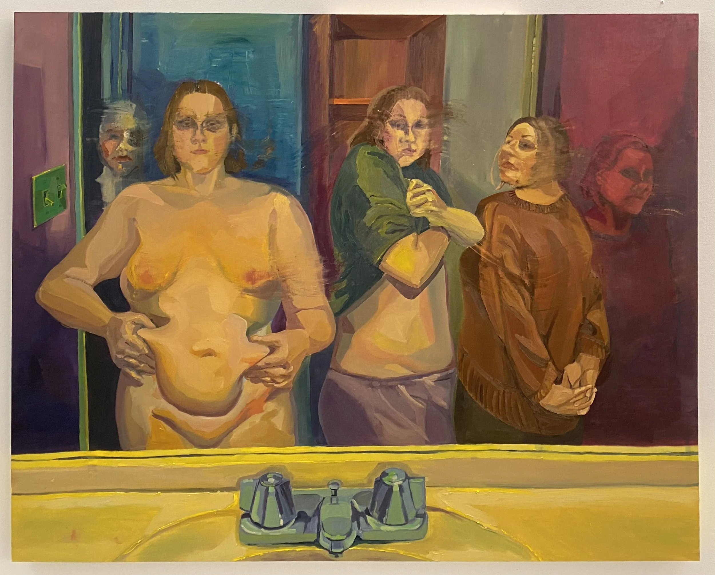   Bad Habit  | oil on board | 48x60 in | 2020 