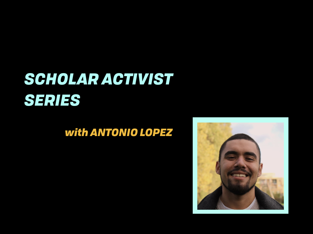 Virtual Lecture: "The Ink of a Poet: Writing + the Art of Transforming the Wretched" with Antonio Lopez