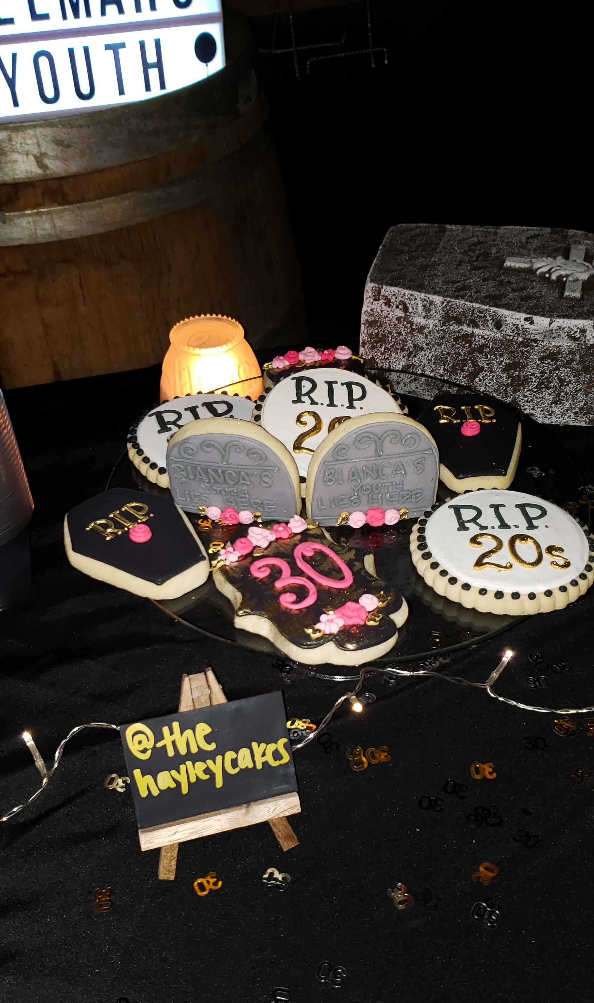 How to Host a Death to my Youth Funeral with 30th Party Ideas