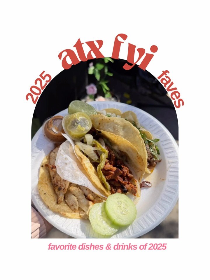 my best of austin 2025 (based on what I actually ate)

this year slowed me down more than expected. after losing two grandmothers on the same day and then my mom, exploring austin looked different in 2025.

still, I tried some new places, and these d