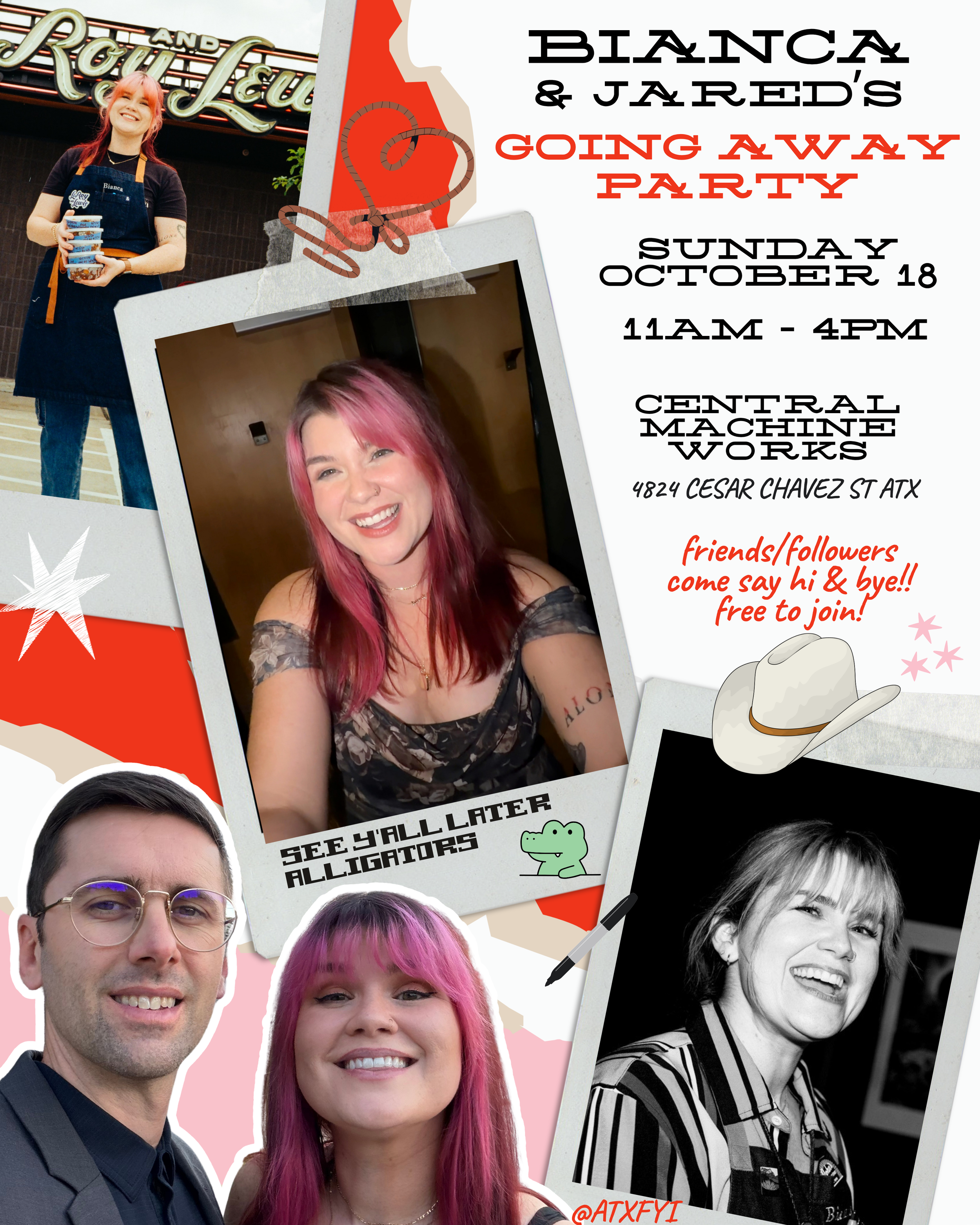 ATX FYI's going away party