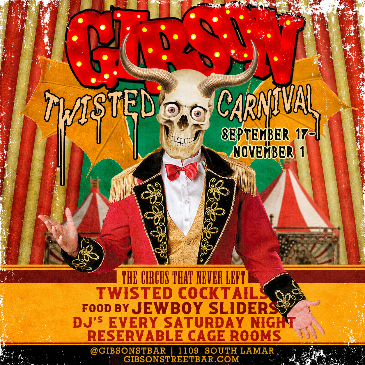 twisted carnival at gibson street bar