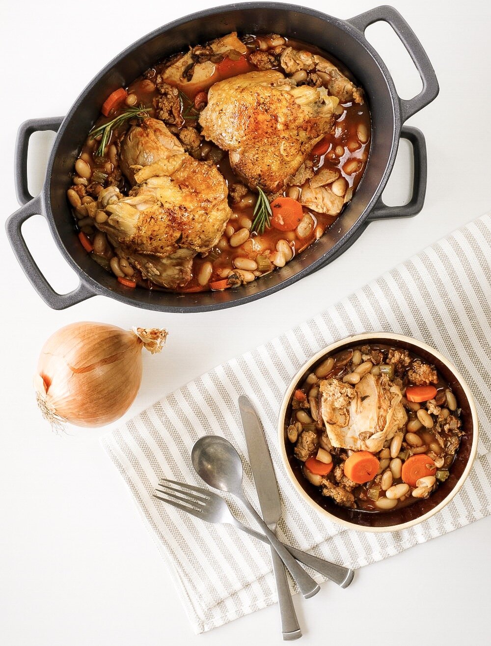 Cassoulet in Zakarian Dutch Oven