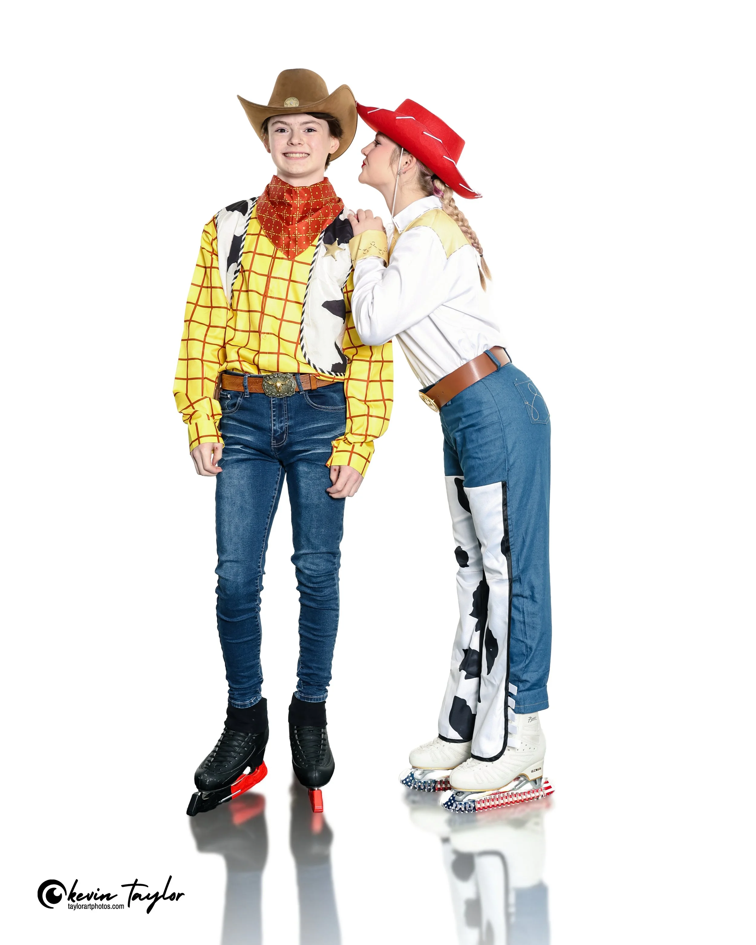 Woody and Jessie Figure Skating Performance Portrait