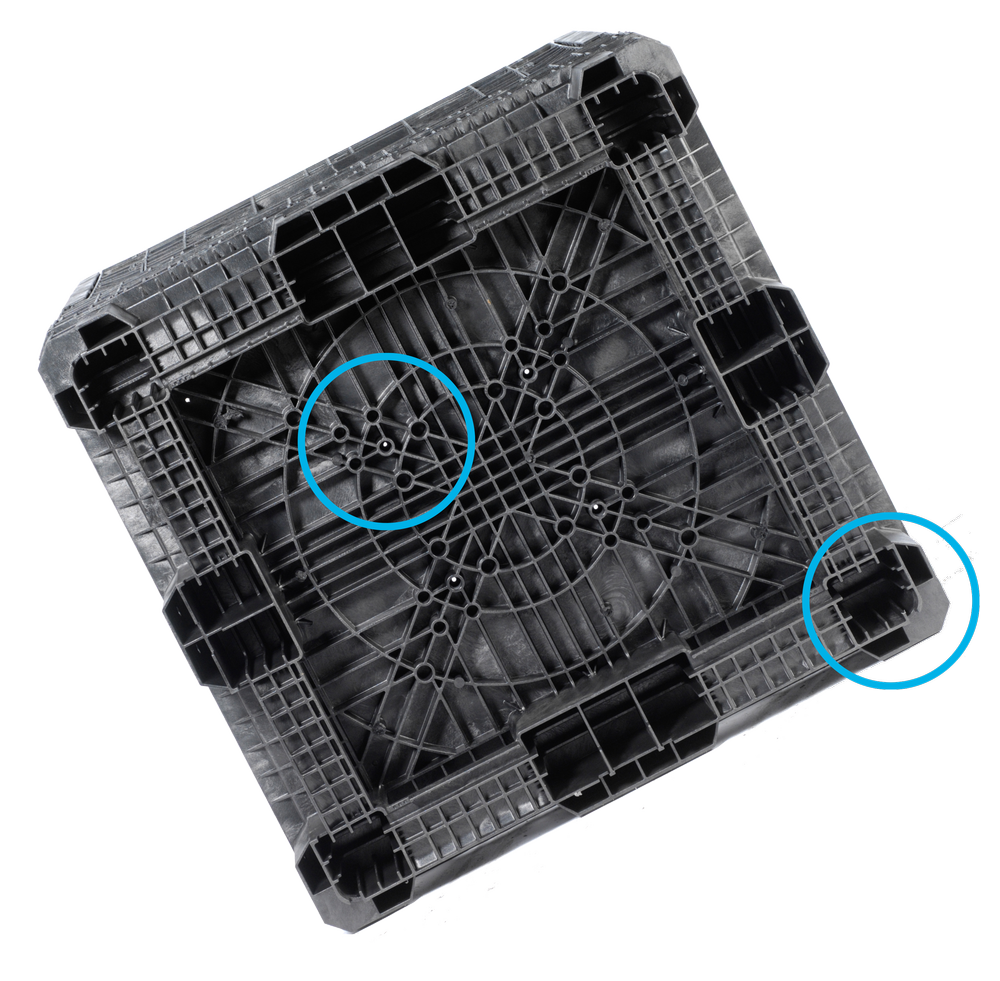 PVpallet BOS Bulk Bin 2,000 lb Capacity Reusable Packaging
