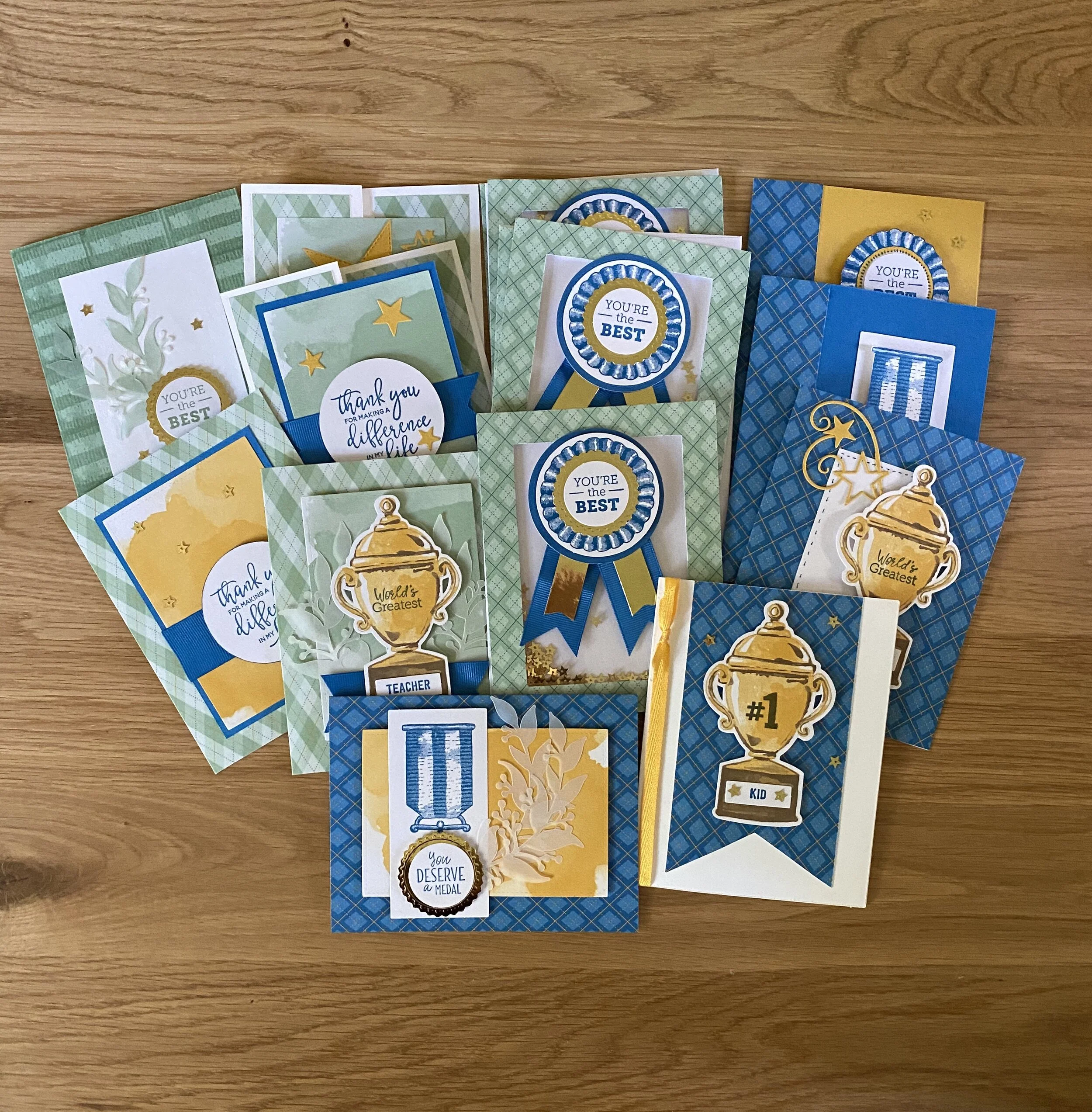 August Paper Pumpkin Alternative Cards