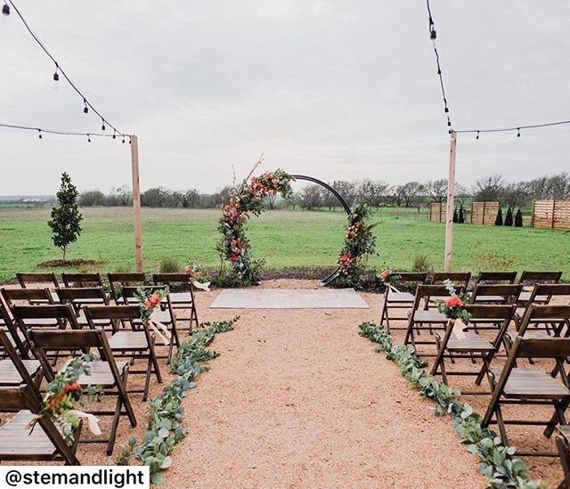 Countless design ideas for the gorgeous outdoor setting on the 10 acres at the @stemandlight