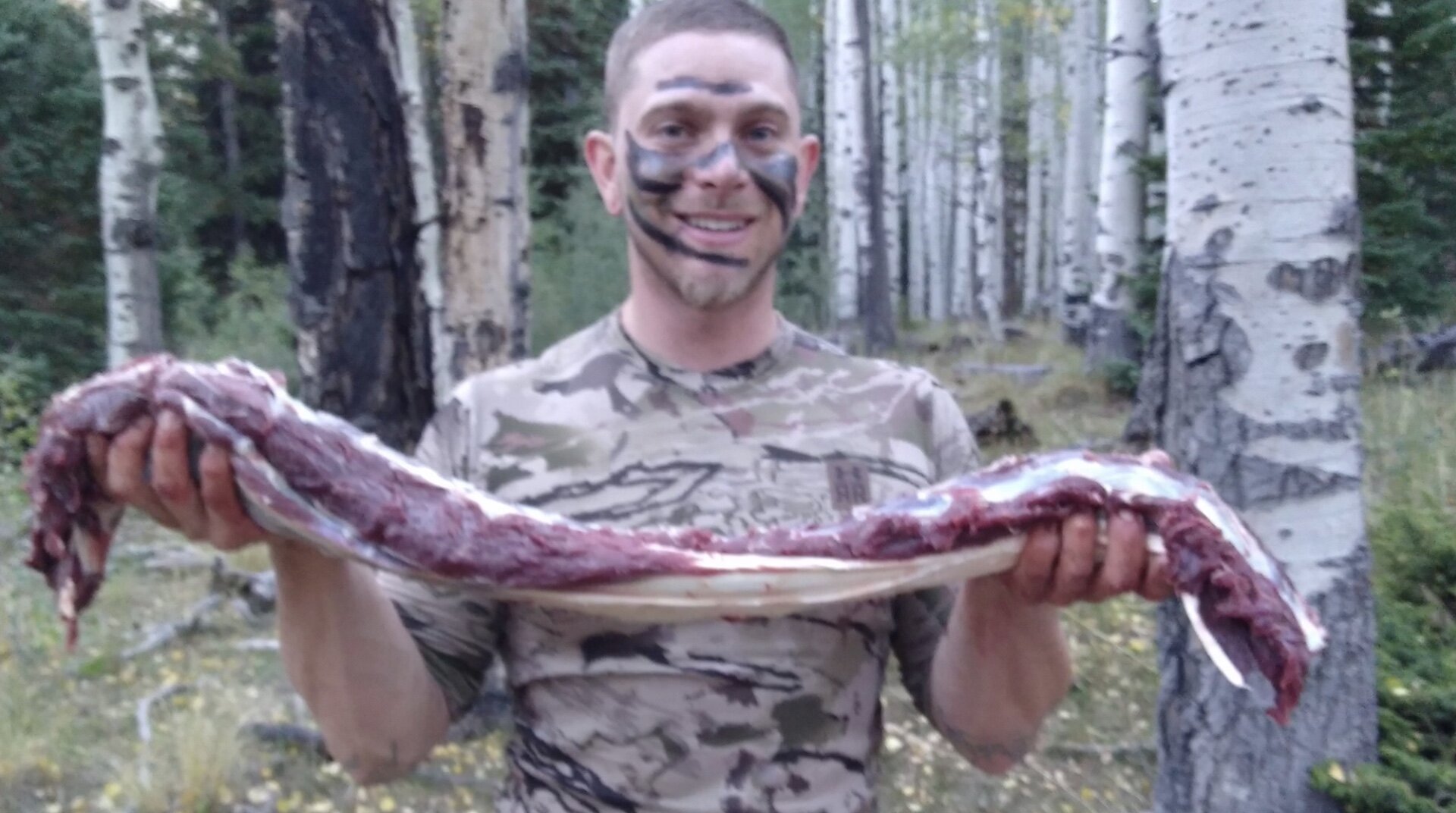 A true trophy: an elk backstrap