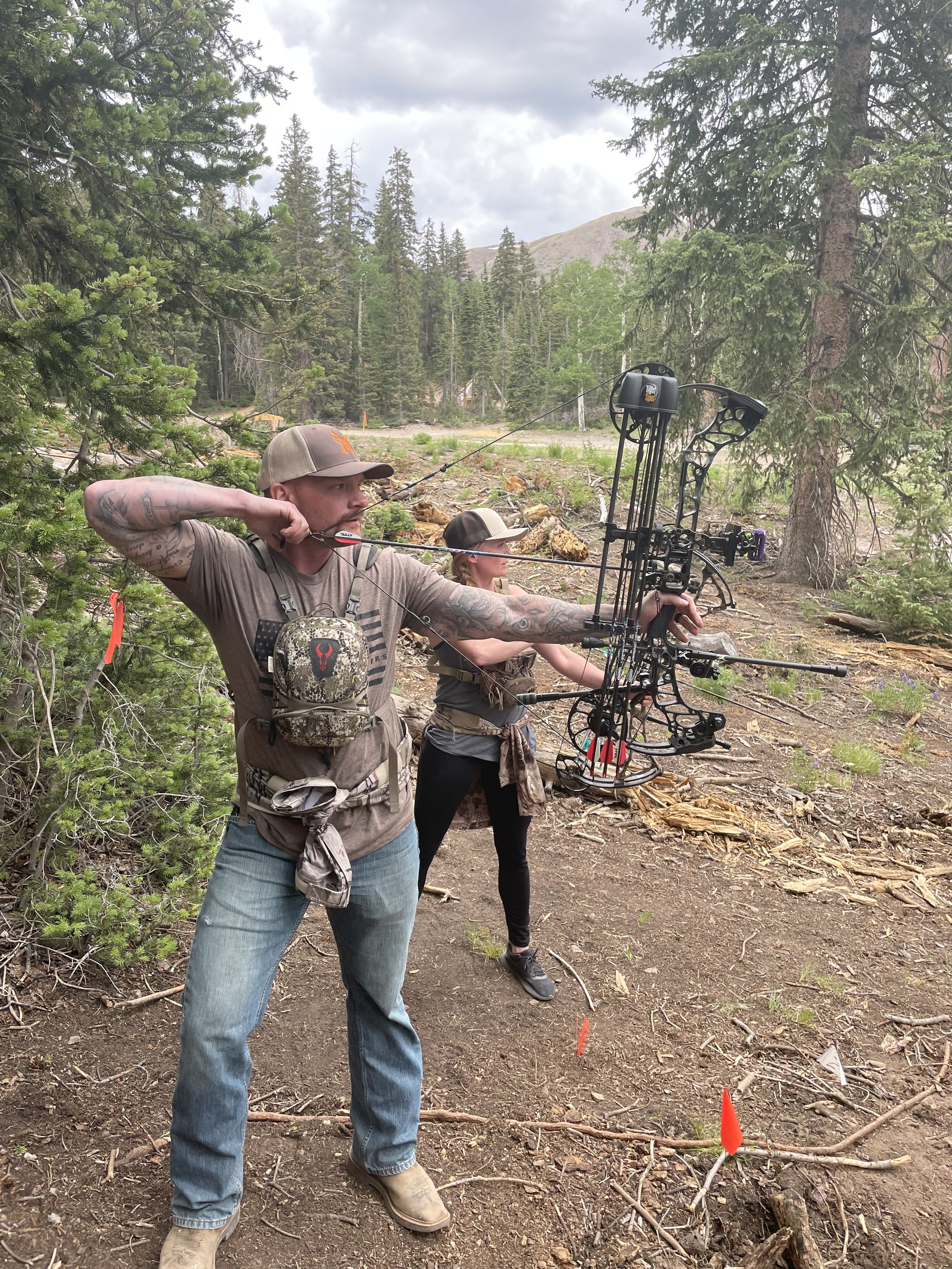 Decut Archery Carbon Stabilizer System Balance Rod Recurve Compound Bow Shooting