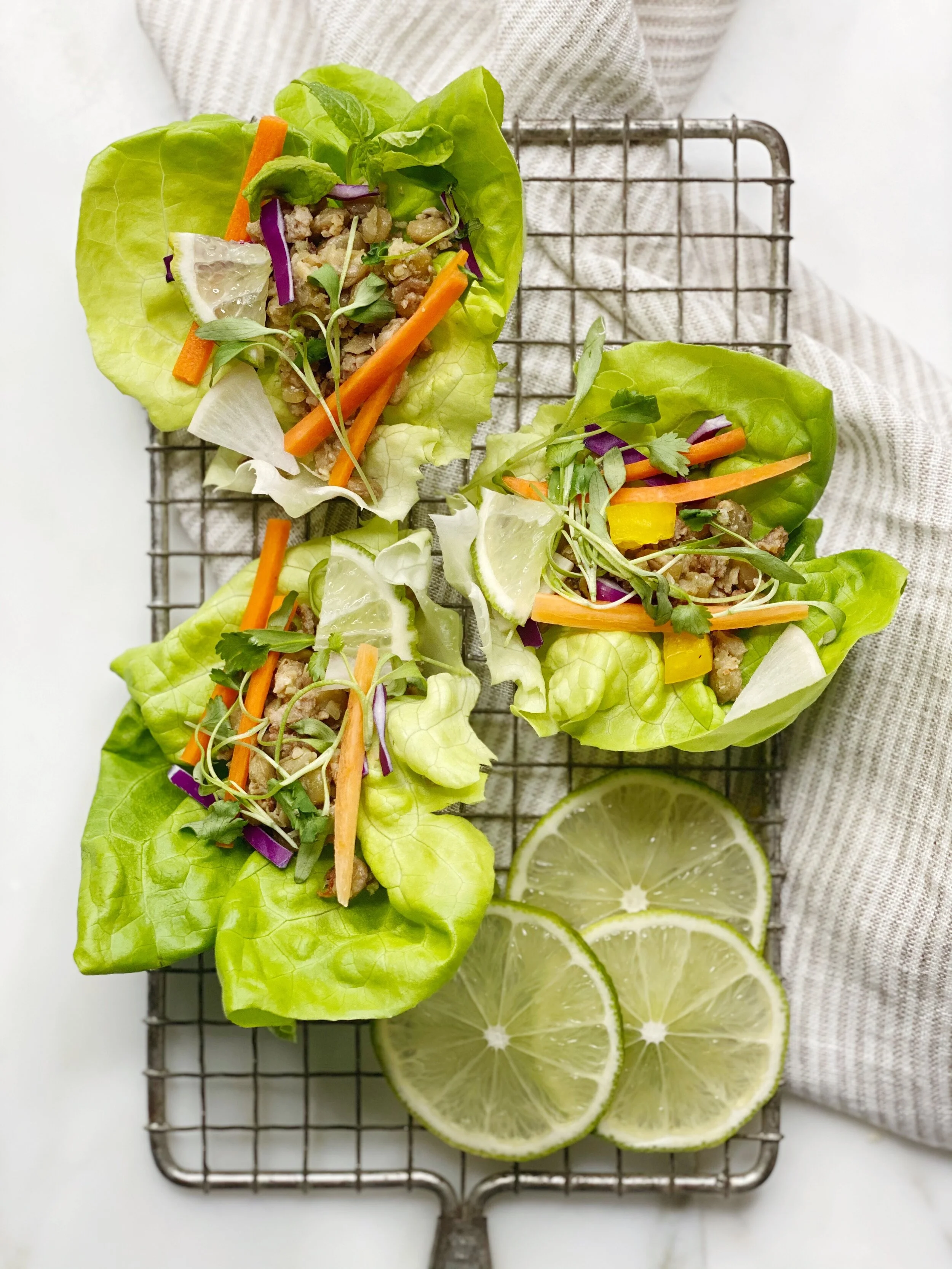 Lamb or Lentil Larb