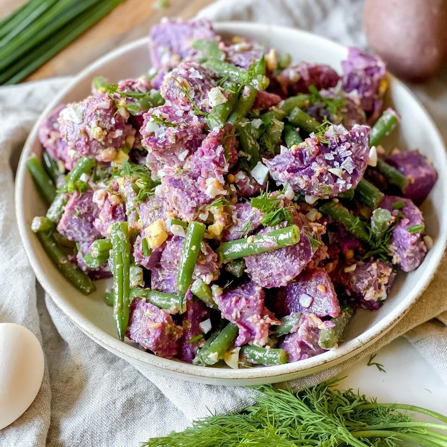 If you are eating low carb, have insulin resistance, or just like potato salad, this is for you!⁠⁠
⁠⁠
Resistant starch is a carbohydrate that is resistant to digestion, making it all the way to your large intestine where it feeds good gut bacteria⁠⁠
