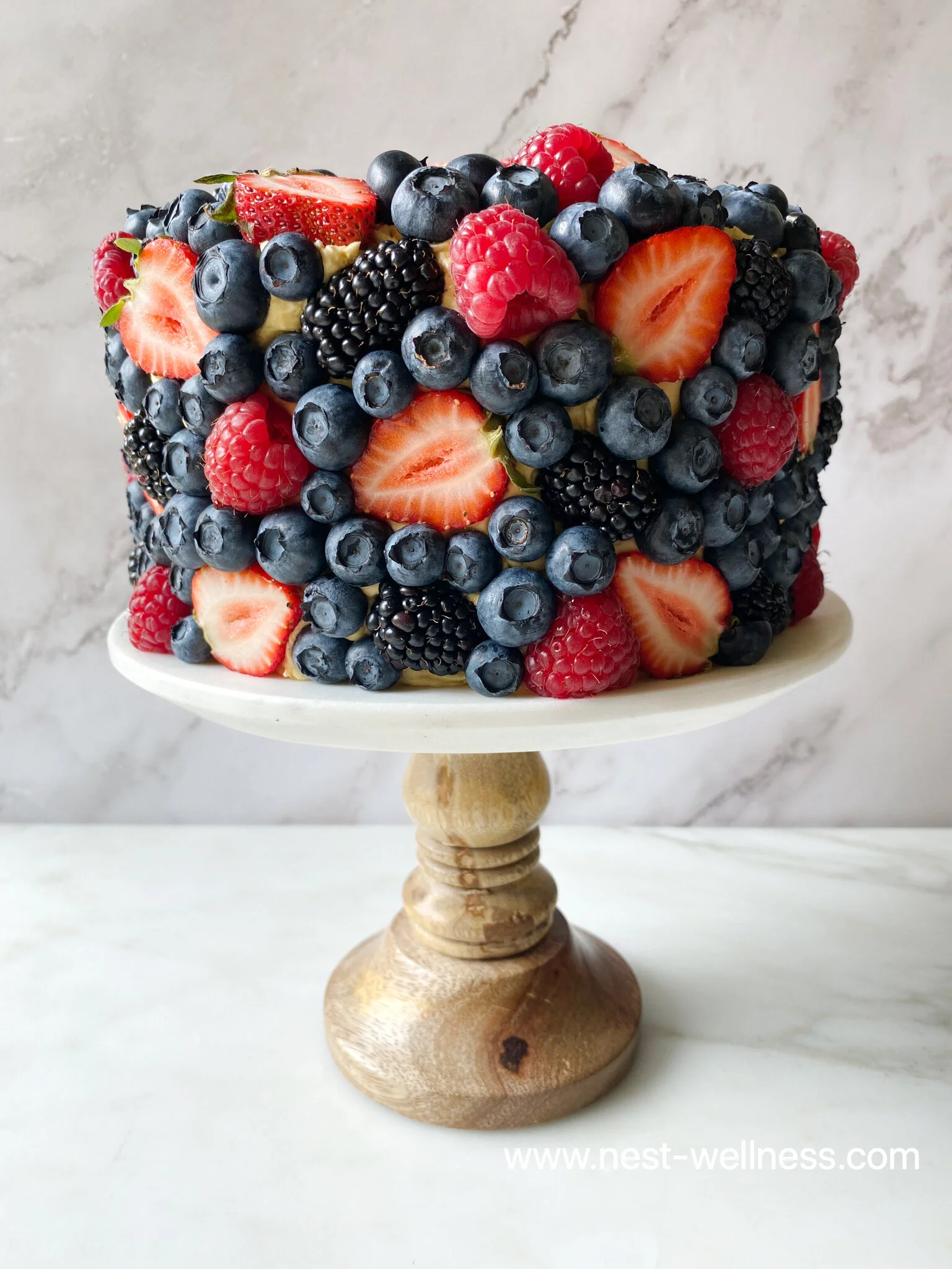 Mixed Berry Cake