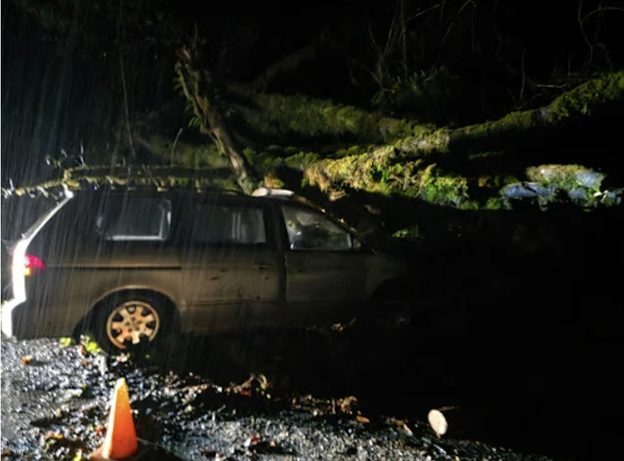 One Medevac’d after early morning crash