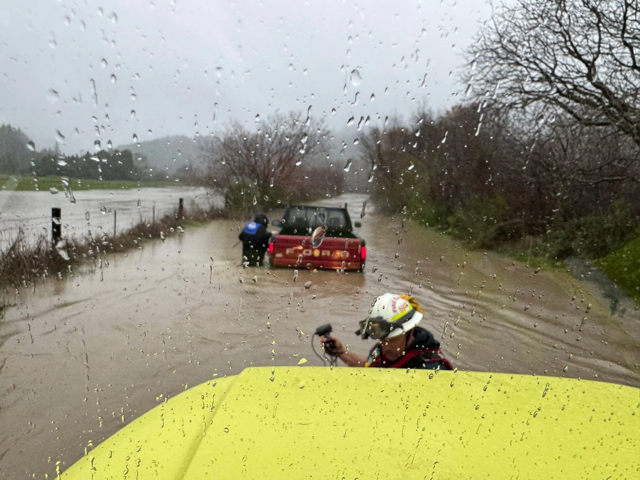 Petrolia Fire Department Carries Out Multiple Rescues During Storm