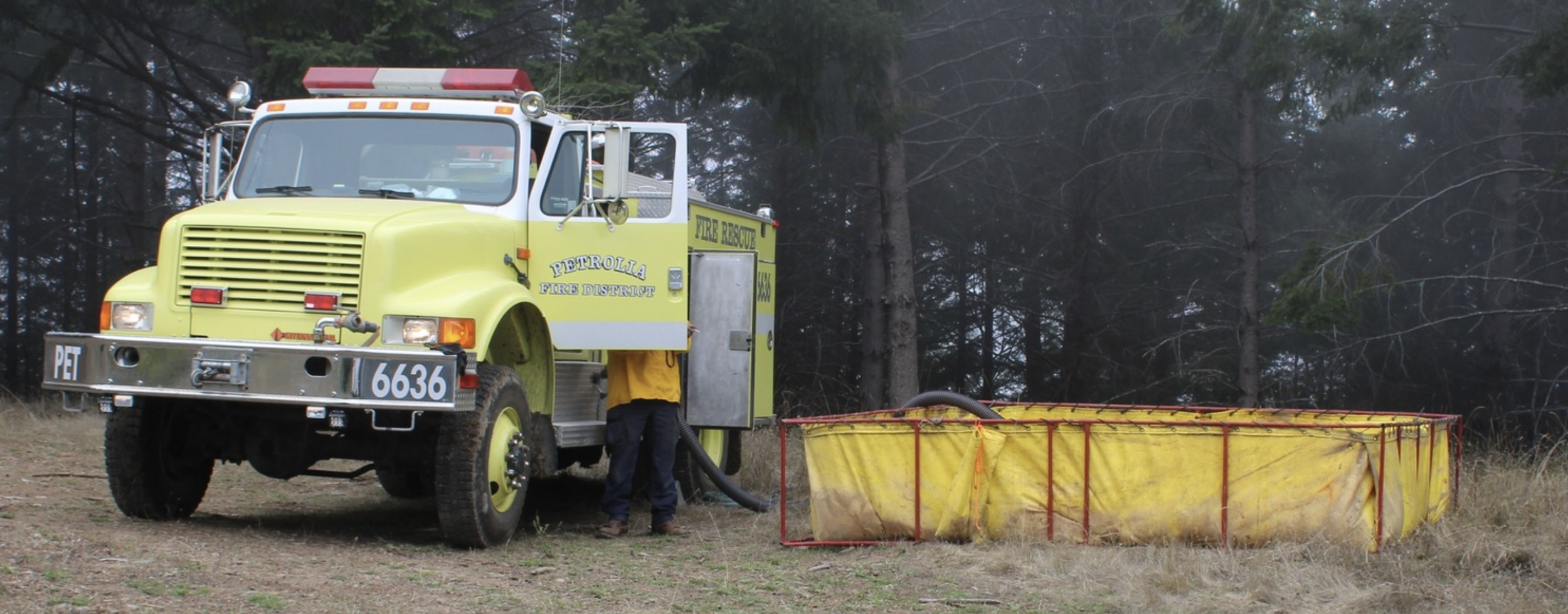 Petrolia Fire Buys a New Engine