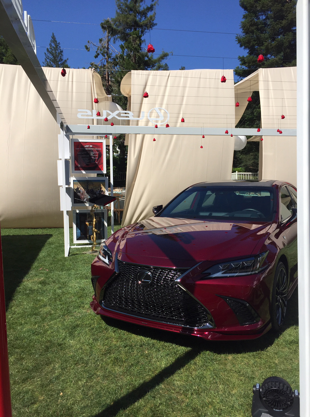 Lexus at Napa Valley Auction 2019